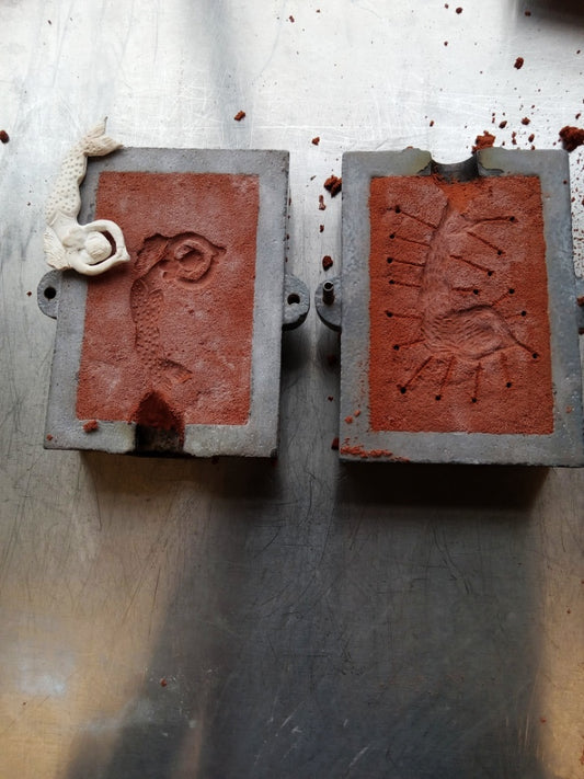 Low-Tech Casting - Sand Casting and Cuttlefish