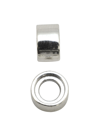 Sterling silver Tube Setting