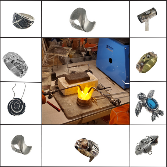 Wax Carving and Casting with Optional Stone Setting Workshop