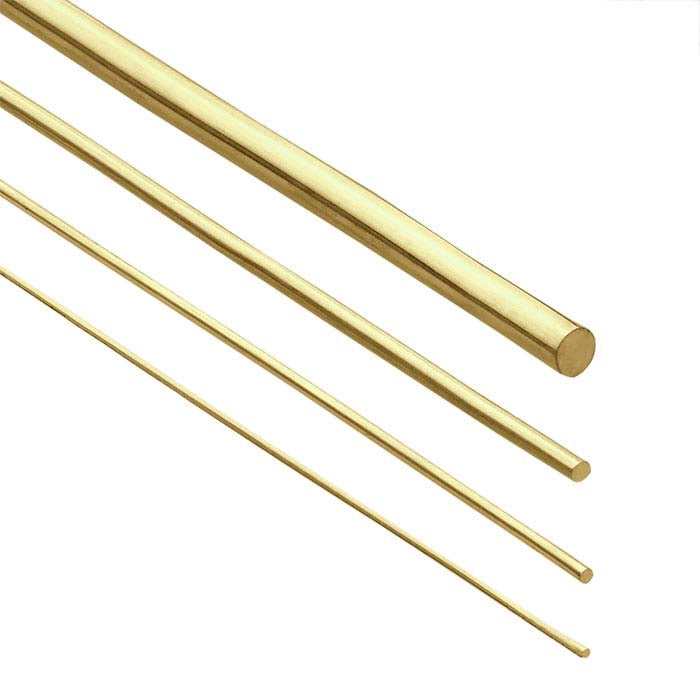 Brass Round Wire, 1.3 mm (16 ga)