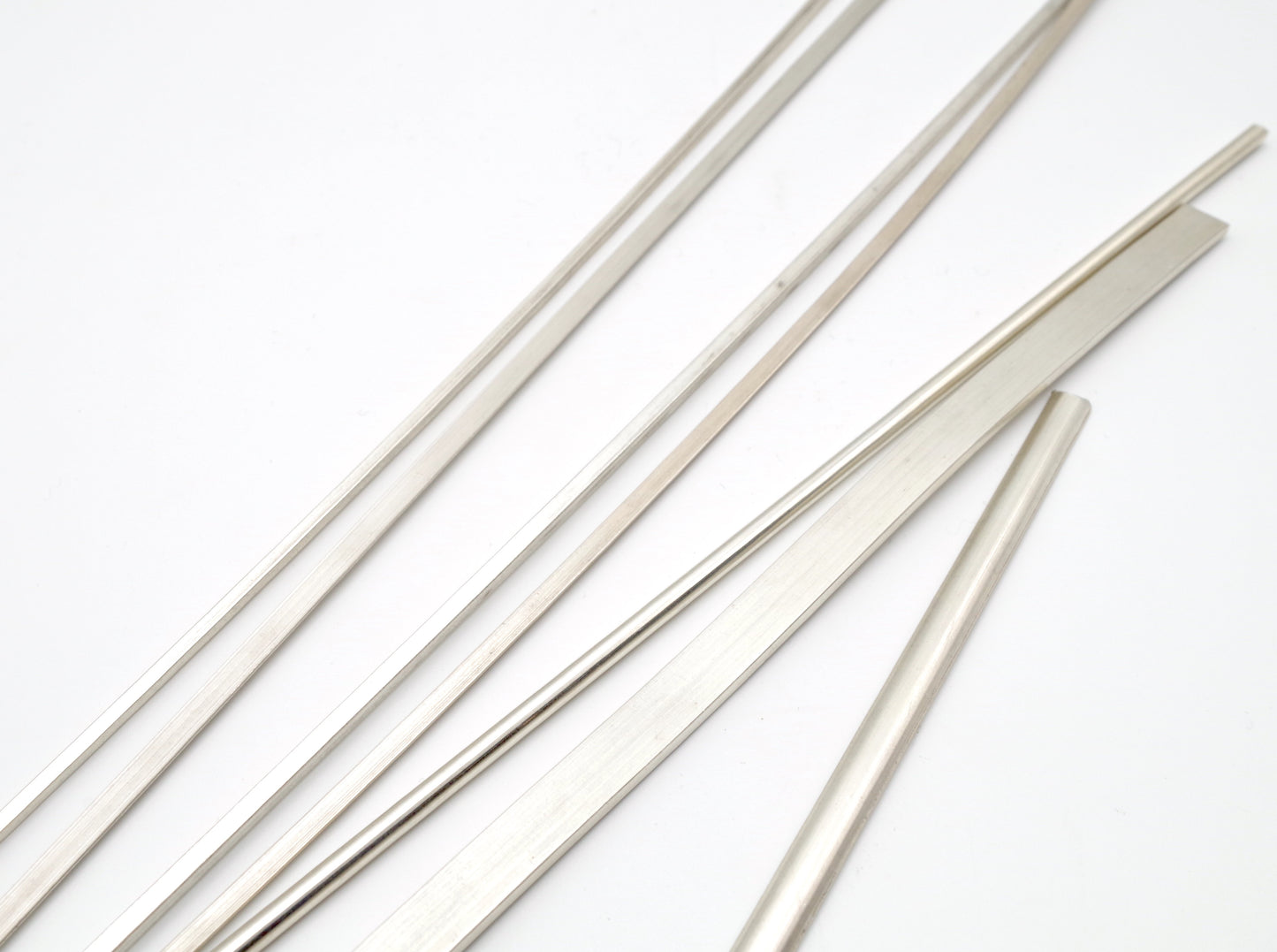 Sterling Silver Rectangular Wire, 1.5mm x 4mm