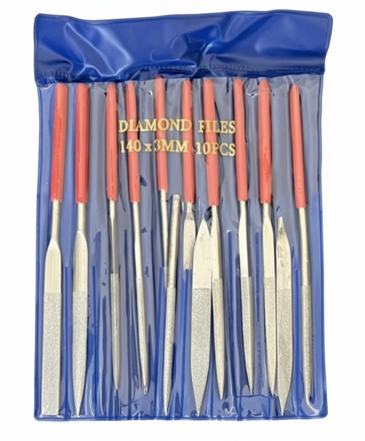Diamond Needle File Set - 140 mm