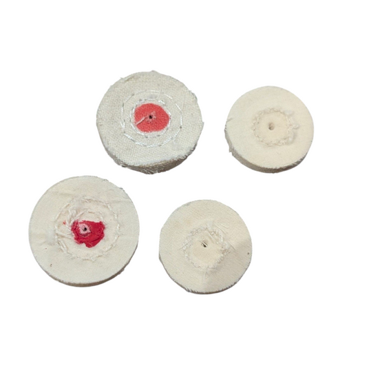 Muslin Buff wheels - Pack of 4