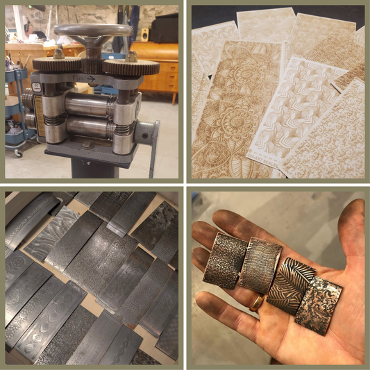 Jewellery 2 | Rolling Mill, Patinas and Finishing