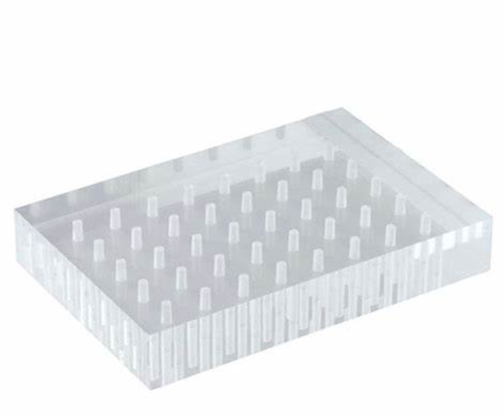 Clear Acrylic Benchtop Bur Organizer