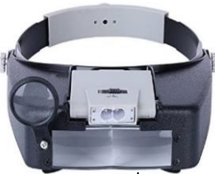 Head Visor with LED light