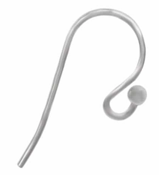 Earwire Sterling Silver w/ball