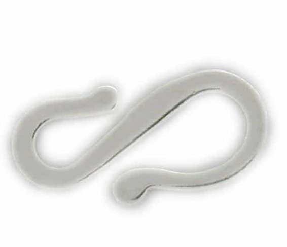 Sterling silver S shape hook