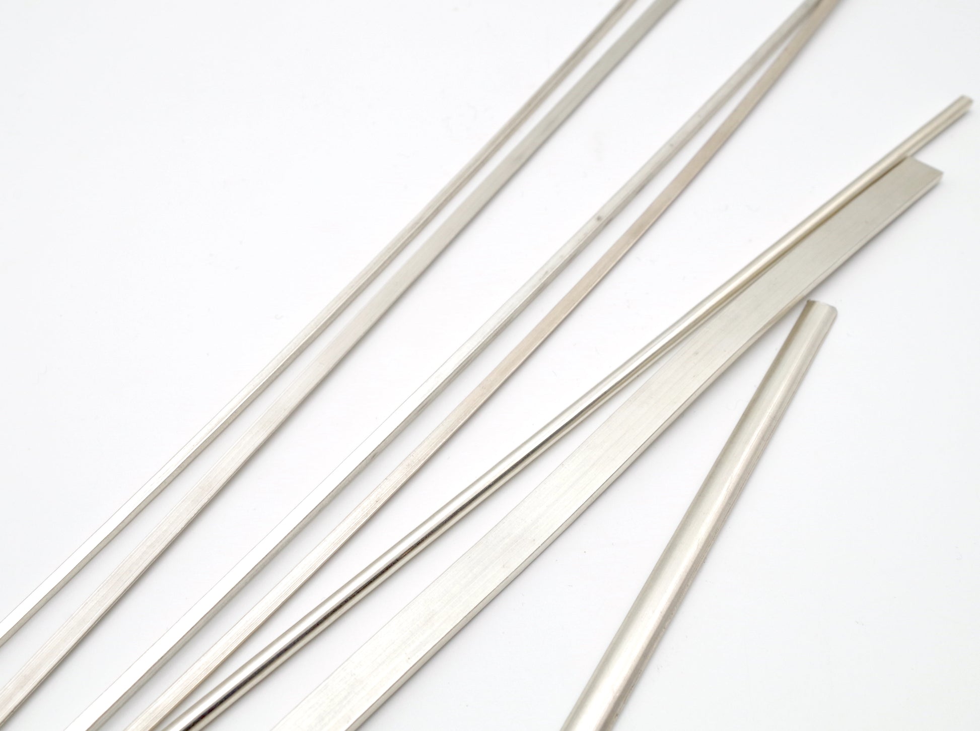 Sterling Silver Rectangular Flat Wire, x mm - Main Image