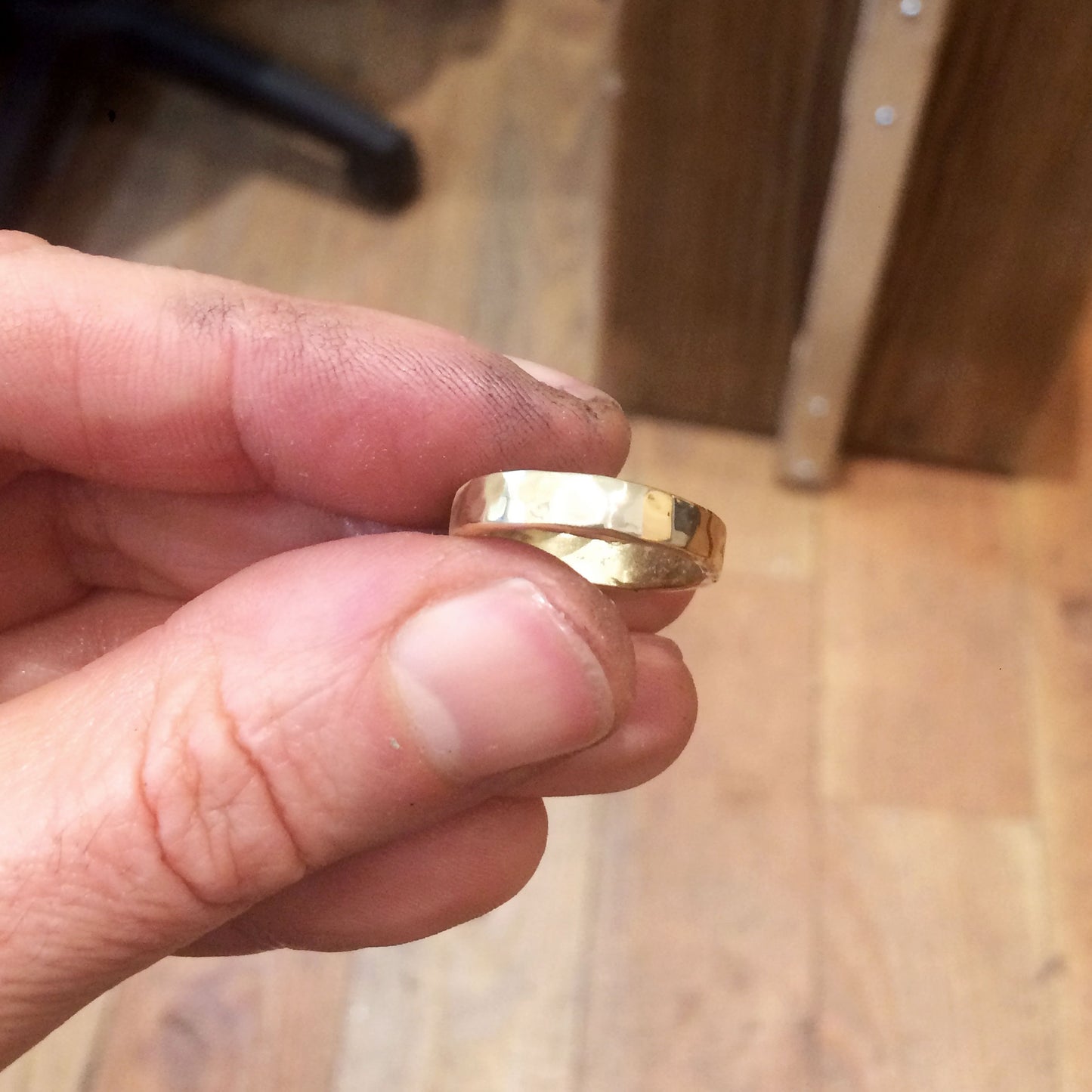 Couple's Gold Wedding Band | Private Workshop