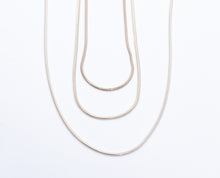 Load image into Gallery viewer, Sterling Silver Snake Chains