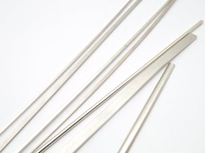 Sterling Silver Rectangular Wire, 1.5mm x 4mm