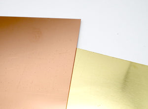 Copper Sheet, 2"x 3”, 20ga
