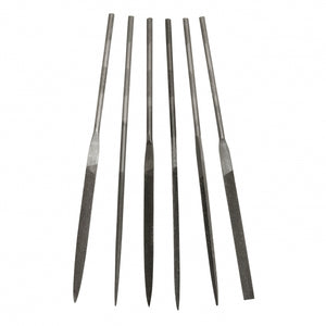 Economy Needle File Set, set of 6, cut 2