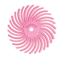 Load image into Gallery viewer, Sunburst® Radial Bristle Discs, 7/8&quot;, pink - 600 grit/pumice, pkg 12