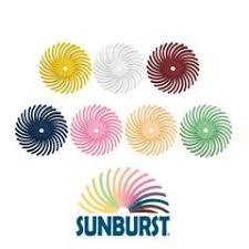 Sunburst® Radial Bristle Discs, 7/8", assorted 86/pc kit